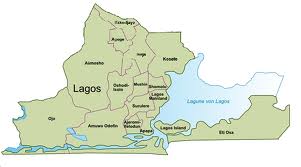 Map of Lagos State