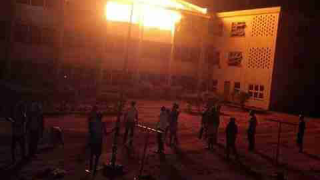 UNN hostel on fire