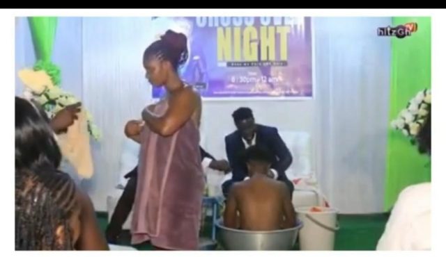 PHOTOS Ghanaian Pastor Bathes Female Church Members Naked Rubs Oil On Them National Accord