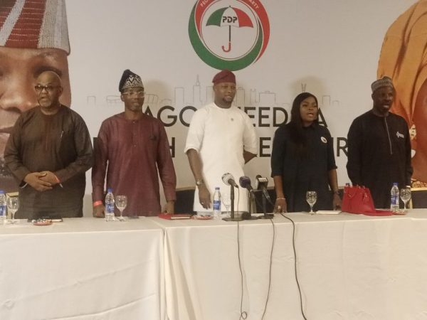 Lagos Pdp Candidates Leaders In Closed Door Meeting