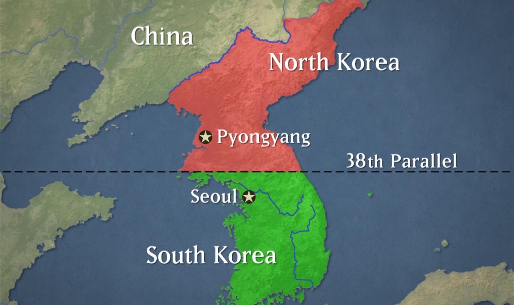 North and South Korea