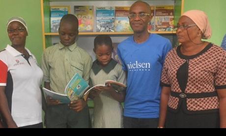 Pupils, teachers excited as Nielsen donates borehole, library to school