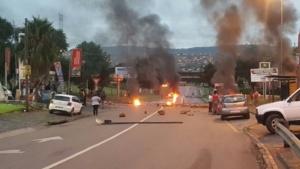 Protesters in South Africa 1