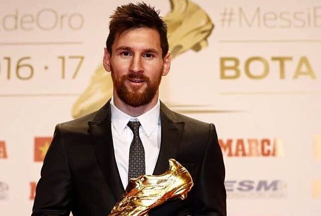 messi golden shoe