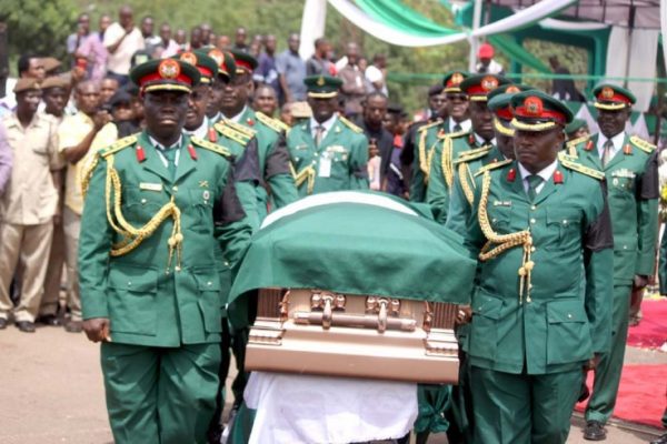 Remains of ex ECOMOG commander laid to rest in Gombe