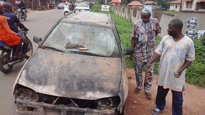 Photos as explosion rocks Ile Ife in Osun State, one feared killed