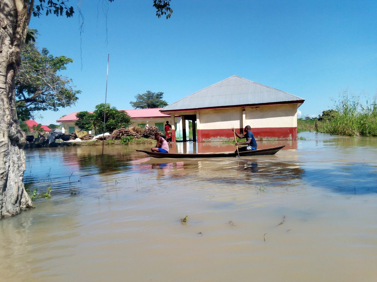 Photos as flood overruns Kogi communities