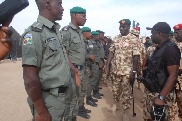 Buratai visits troops, MOPOL on training at Army Special Forces School ...