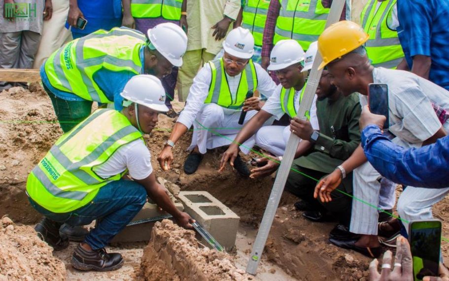 Shina Peller performs groundbreaking of MKH Smart Homes in Ibadan