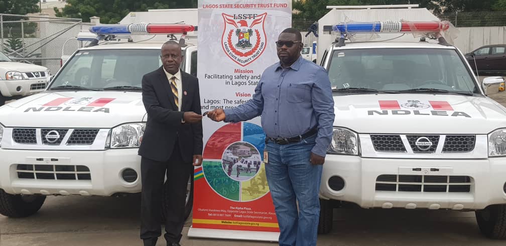 Lagos donates two operational vehicles to NDLEA -