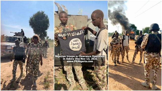 Revenge: Photos as Nigerian troops kill ISWAP Commander, 37 others  %Post Title