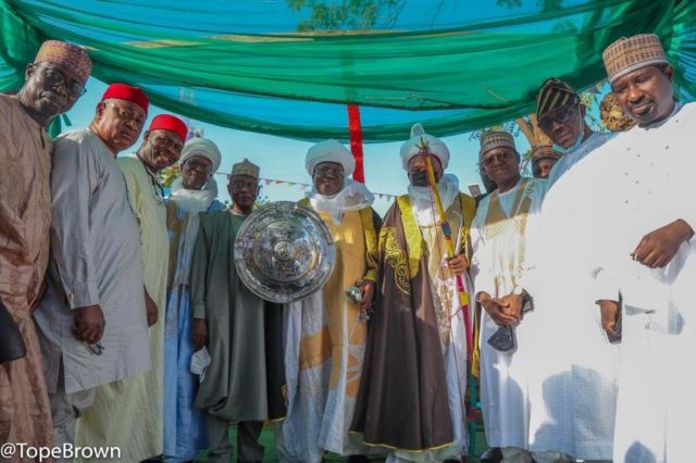 Argungu Emir turbans Ahmad Lawan as Ganuwan Kabi