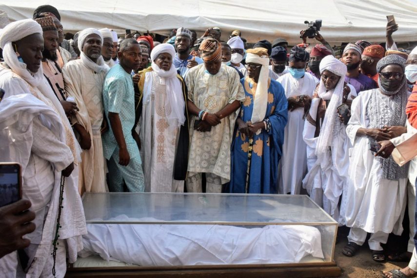 Burial of the Olubadan of Ibadan on Sunday + Photos