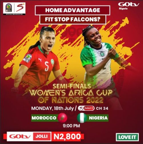 Nigeria vs Morocco WAFCON semi-final to air on DStv, GOtv