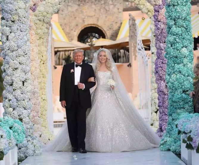 Trump’s daughter marries Nigerian-bred fiancé in Florida