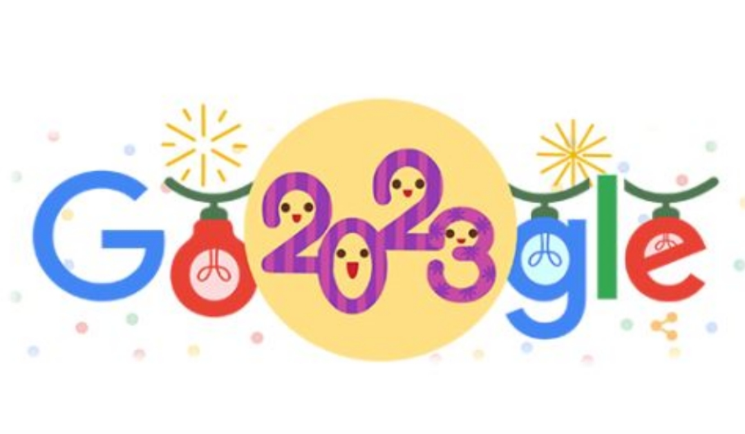 Google celebrates New Year 2023 with Doodle