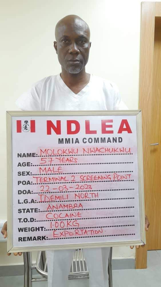 NDLEA Arrests Businessman, Three Others; Intercepts Meth, Cocaine