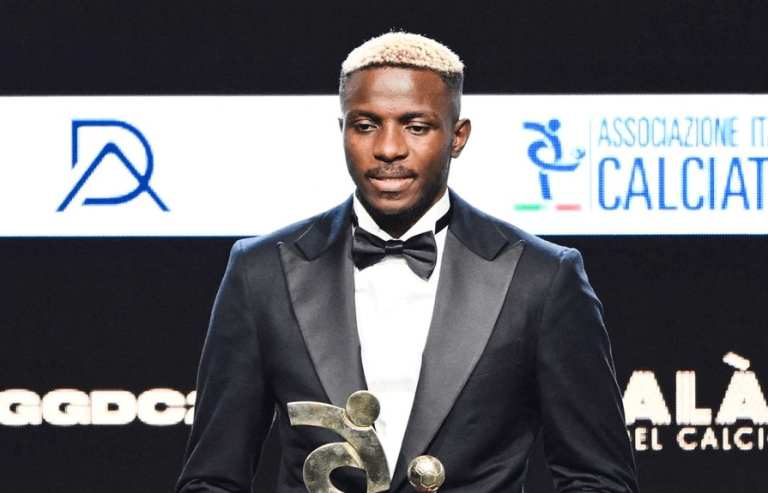 Victor Osimhen wins Serie A Player of the Year