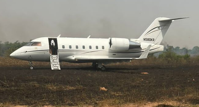 Private jet overshoots runway in Ibadan