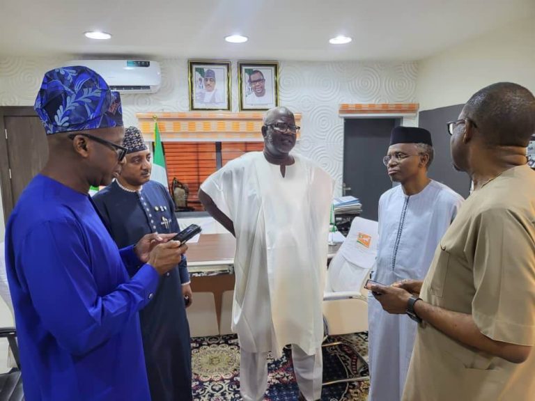 Nasir el-Rufai at SDP National Secretariat