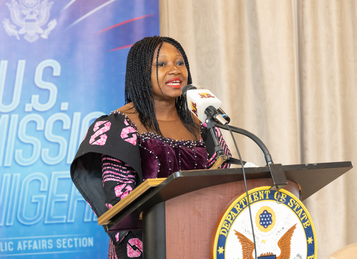 US Diplomatic Mission in Nigeria confers ‘Woman of Courage’ award on Priscilla Ikos Usiobaifo