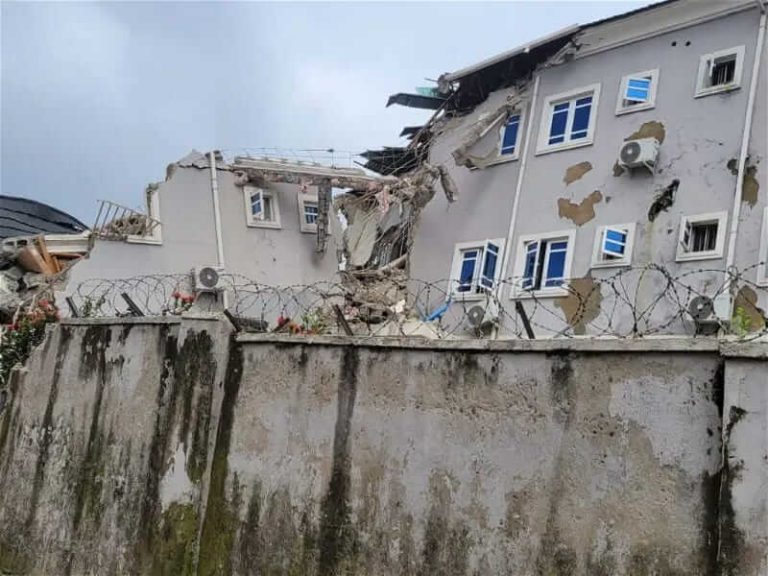 Collapsed Abuja residential building