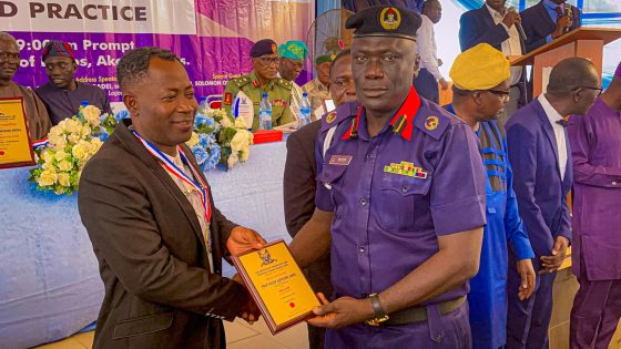 AIG Fayoade becomes fellow of ICSSN at inaugural conference + [Photo]